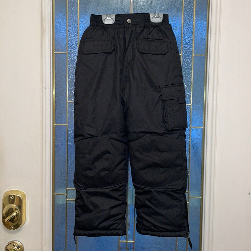 EUC iXtreme Outfitters Black Waterproof Insulated Ski Snow Pants Small 5-6